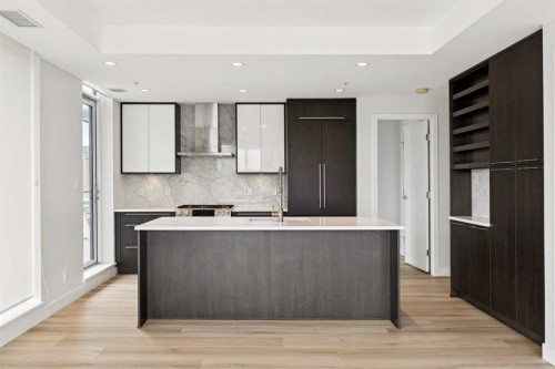 602-930 16 Avenue Sw, Calgary, AB - Indoor Photo Showing Kitchen
