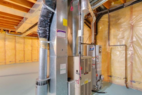 134 Hawkstone Manor Nw, Calgary, AB - Indoor Photo Showing Basement