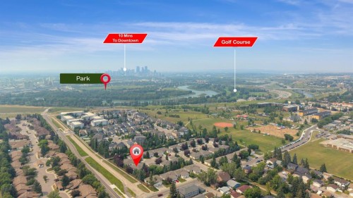 36 Dovista Court Se, Calgary, AB - Outdoor With View