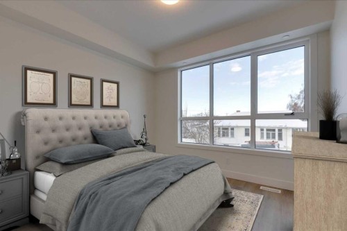 2122 7 Street Nw, Calgary, AB - Indoor Photo Showing Bedroom