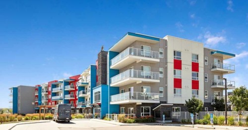 2313-19489 Main Street Se, Calgary, AB - Outdoor With Balcony With Facade