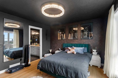 105 Sovereign Common Sw, Calgary, AB - Indoor Photo Showing Bedroom