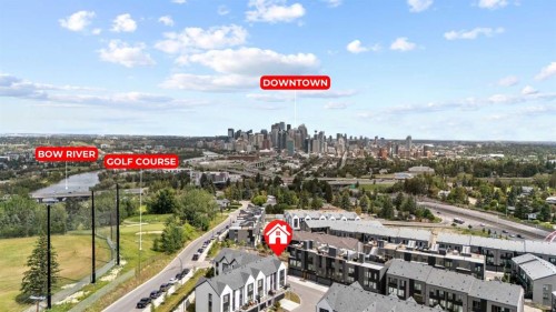 105 Sovereign Common Sw, Calgary, AB - Outdoor With View