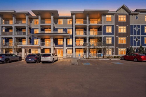 213-400 Auburn Meadows Common Se, Calgary, AB - Outdoor With Balcony With Facade
