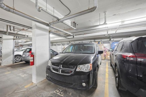 213-400 Auburn Meadows Common Se, Calgary, AB - Indoor Photo Showing Garage