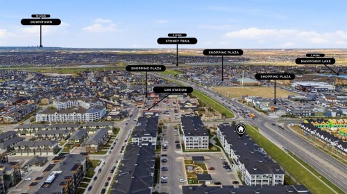 213-400 Auburn Meadows Common Se, Calgary, AB - Outdoor With View