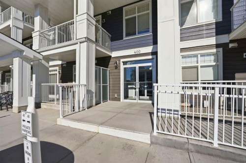 213-400 Auburn Meadows Common Se, Calgary, AB - Outdoor With Balcony