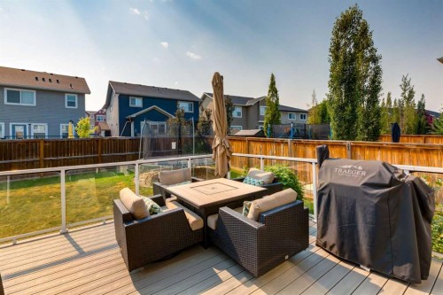 439 Canals Boulevard Sw, Airdrie, AB - Outdoor With Deck Patio Veranda