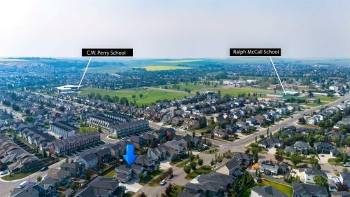439 Canals Boulevard Sw, Airdrie, AB - Outdoor With View