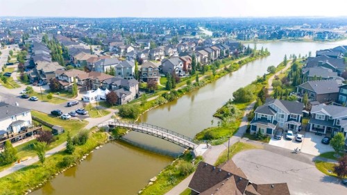 439 Canals Boulevard Sw, Airdrie, AB - Outdoor With Body Of Water With View