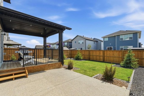 711 Mandalay Link, Carstairs, AB - Outdoor With Deck Patio Veranda