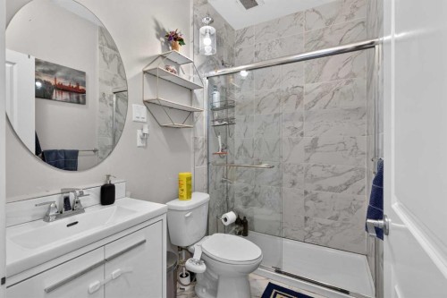 45 Saddlestone Drive Ne, Calgary, AB - Indoor Photo Showing Bathroom
