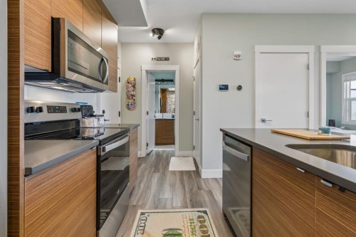 316-19661 40 Street Se, Calgary, AB - Indoor Photo Showing Kitchen