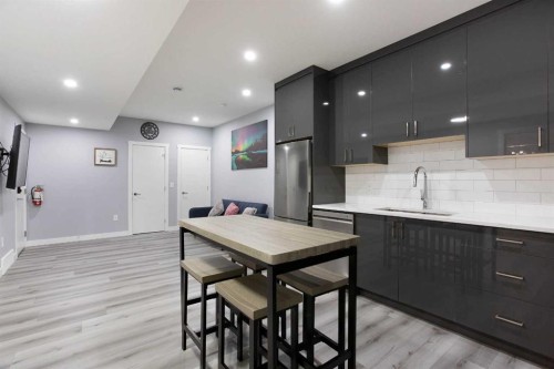 91 Copperhead Grove Se, Calgary, AB - Indoor Photo Showing Kitchen With Upgraded Kitchen