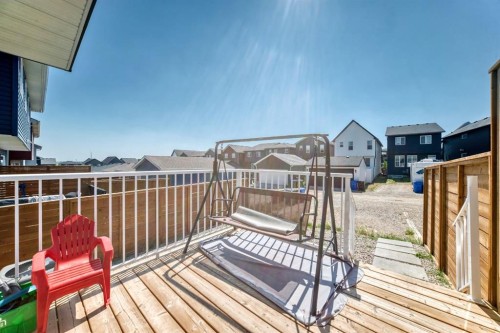 129 Calhoun Common Ne, Calgary, AB - Outdoor With Deck Patio Veranda With Exterior
