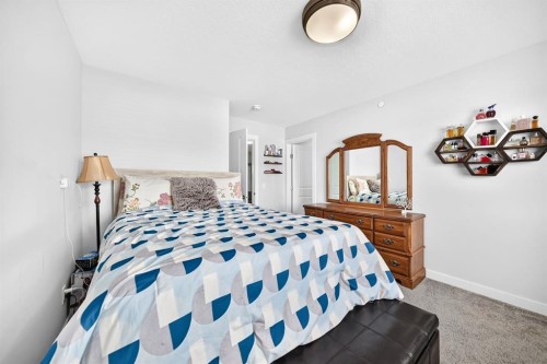129 Calhoun Common Ne, Calgary, AB - Indoor Photo Showing Bedroom