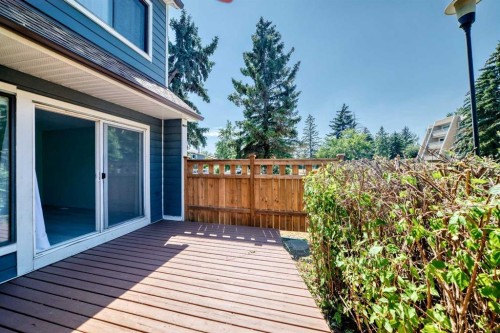 1-208 Grier Terrace Ne, Calgary, AB - Outdoor With Deck Patio Veranda With Exterior