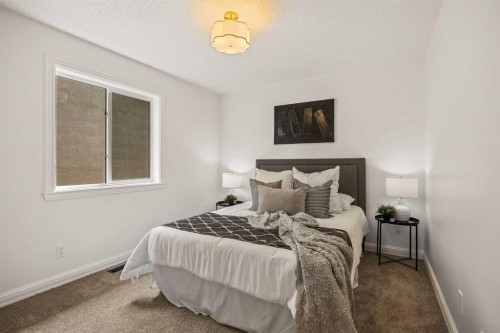 156 Strathridge Place Sw, Calgary, AB - Indoor Photo Showing Bedroom