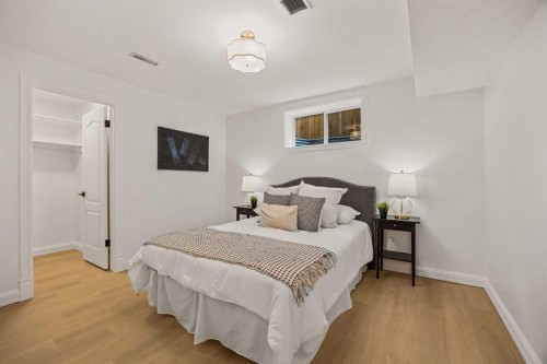 156 Strathridge Place Sw, Calgary, AB - Indoor Photo Showing Bedroom