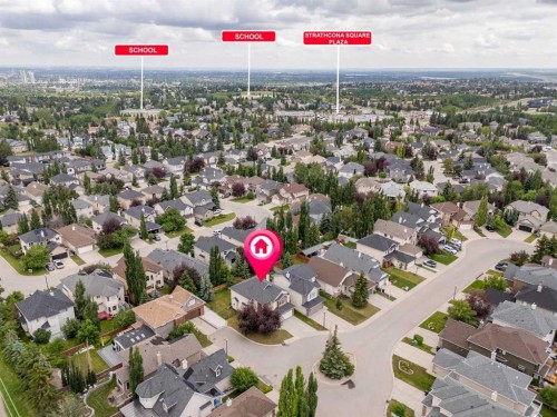 156 Strathridge Place Sw, Calgary, AB - Outdoor With View