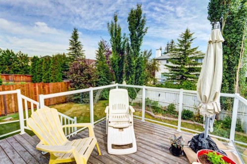 158 Somerset Close Sw, Calgary, AB - Outdoor With Deck Patio Veranda