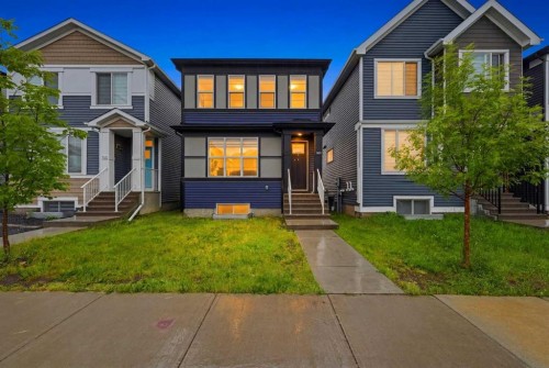 156 Seton Villas Se, Calgary, AB - Outdoor With Facade