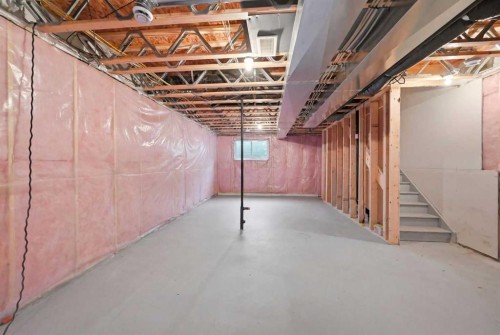 156 Seton Villas Se, Calgary, AB - Indoor Photo Showing Basement
