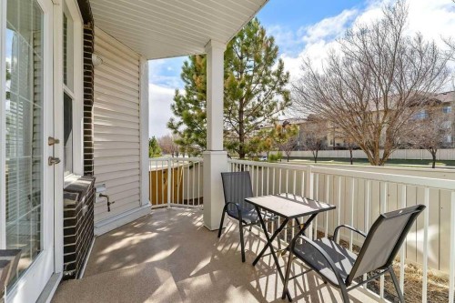 137-1 Crystal Green Lane, Okotoks, AB - Outdoor With Deck Patio Veranda With Exterior