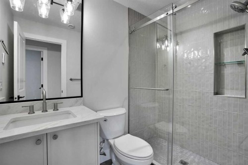 35 Cottageclub Lane, Rural Rocky View County, AB - Indoor Photo Showing Bathroom