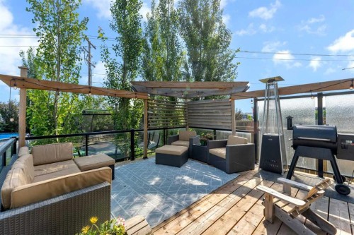 134 Channelside Cove Sw, Airdrie, AB - Outdoor With Deck Patio Veranda With Exterior