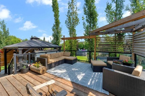 134 Channelside Cove Sw, Airdrie, AB - Outdoor With Deck Patio Veranda