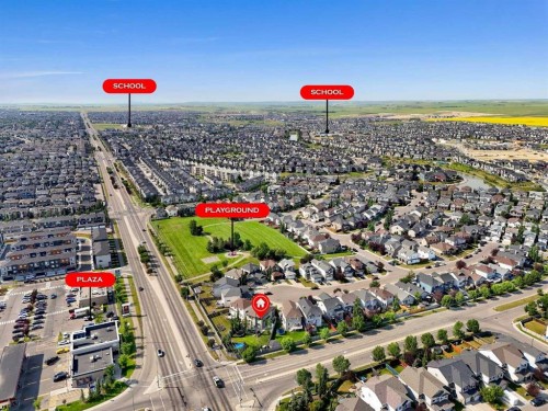 134 Channelside Cove Sw, Airdrie, AB - Outdoor With View