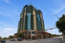 1505-1410 1 Street Se, Calgary, AB  - Outdoor With Balcony With Facade 