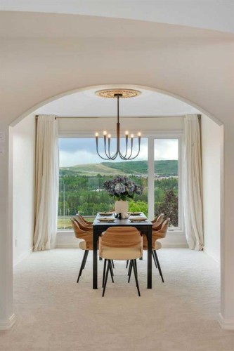 78 Scimitar View Nw, Calgary, AB - Indoor Photo Showing Dining Room