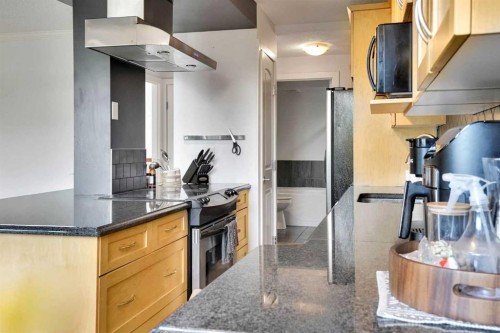 302-1225 15 Avenue Sw, Calgary, AB - Indoor Photo Showing Kitchen
