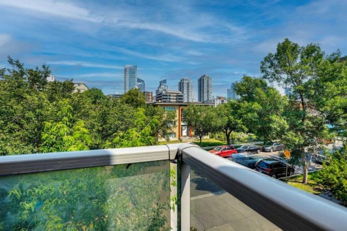 302-1225 15 Avenue Sw, Calgary, AB - Outdoor With Balcony