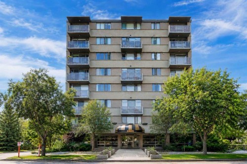302-1225 15 Avenue Sw, Calgary, AB - Outdoor With Balcony With Facade