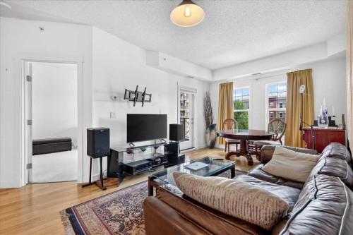 3404-11811 Lake Fraser Drive Se, Calgary, AB - Indoor Photo Showing Living Room