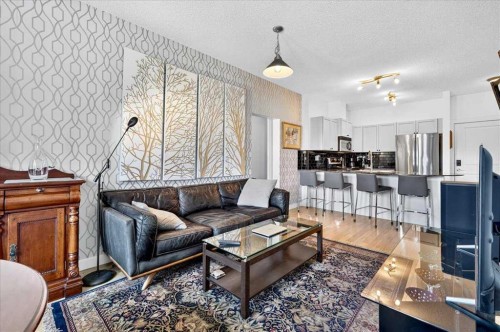 3404-11811 Lake Fraser Drive Se, Calgary, AB - Indoor Photo Showing Living Room
