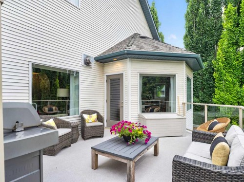 126 West Terrace Point, Cochrane, AB - Outdoor With Deck Patio Veranda With Exterior