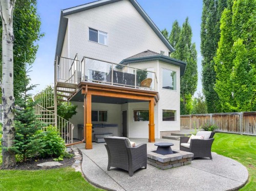 126 West Terrace Point, Cochrane, AB - Outdoor With Deck Patio Veranda