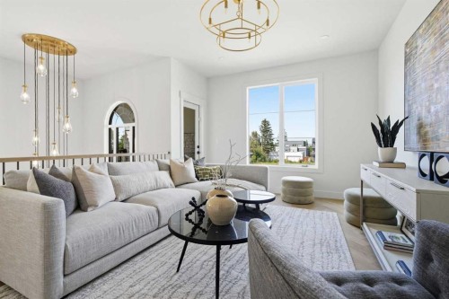 2131 29 Avenue Sw, Calgary, AB - Indoor Photo Showing Living Room