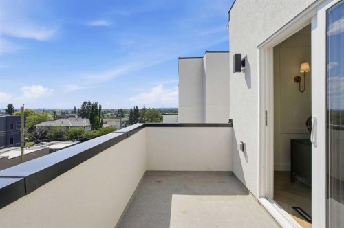 2131 29 Avenue Sw, Calgary, AB - Outdoor With Balcony With Exterior