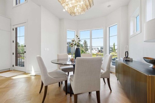 2131 29 Avenue Sw, Calgary, AB - Indoor Photo Showing Dining Room