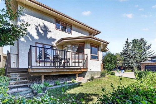 105 Christie Knoll Heights Sw, Calgary, AB - Outdoor With Deck Patio Veranda