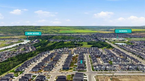 411 Rivercrest Boulevard, Cochrane, AB - Outdoor With View