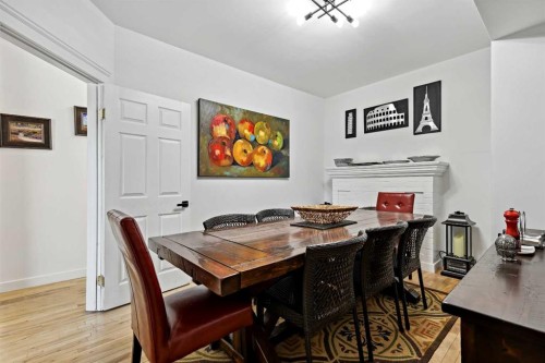 530 19 Avenue Sw, Calgary, AB - Indoor Photo Showing Dining Room