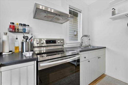 530 19 Avenue Sw, Calgary, AB - Indoor Photo Showing Kitchen With Double Sink