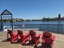 11 Mckenzie Lake View Se, Calgary, AB  - Outdoor With Body Of Water With Deck Patio Veranda 