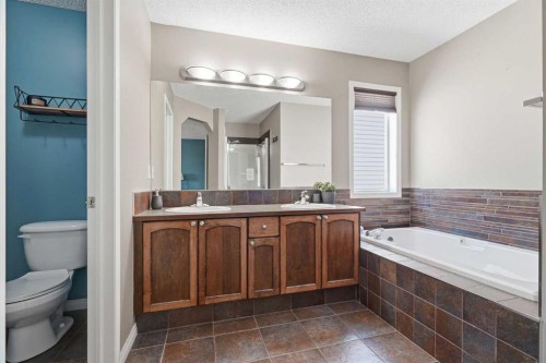 379 Cimarron Boulevard, Okotoks, AB - Indoor Photo Showing Bathroom